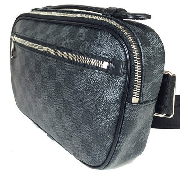 Louis Vuitton Damier Graphite Ambrell 2way Shoulder Body Waist Bag - Picture 2 of 6